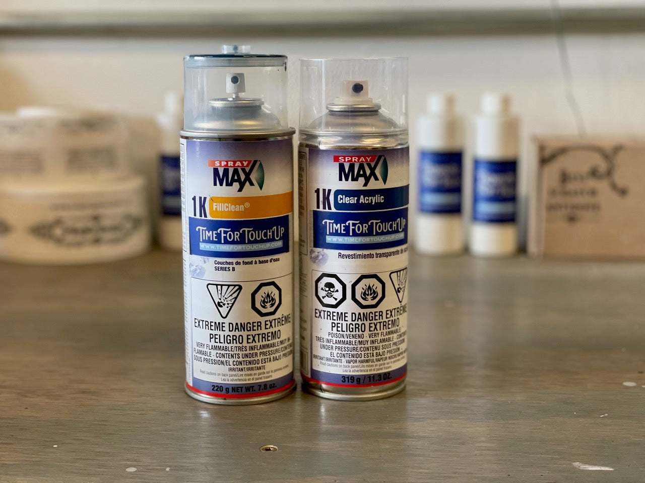 TimeForTouchUp Aerosol Spray Can Instructions